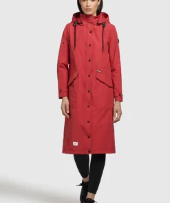 Khujo SMILLA - Parka - Rot, Mujer