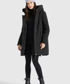 Khujo MANAMA - Abrigo De Invierno - Schwarz, Mujer -Tienda de ventas KHUJO 703cac1c6f534875a21826227ecabfa6
