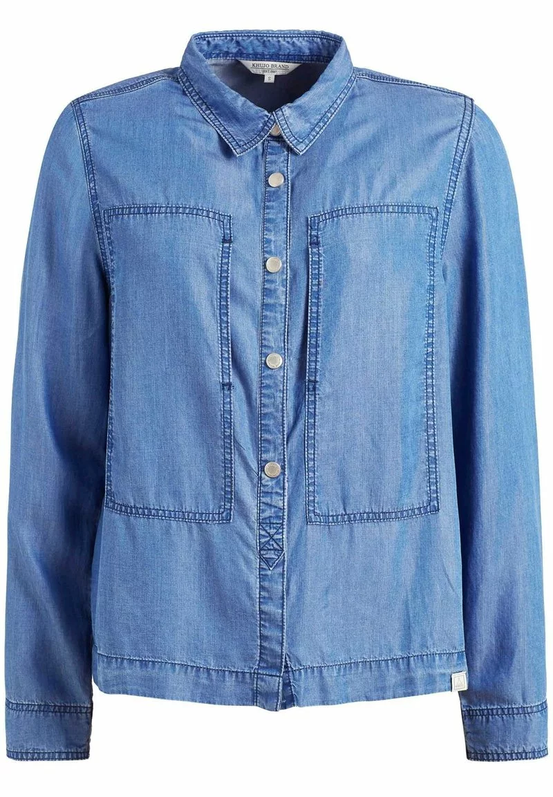 Khujo ESAIA - Camisa - Denim Blue, Mujer 9 Khujo ESAIA - Camisa - Denim Blue, Mujer - Imagen 9