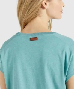 Khujo MARIKA - Camiseta Estampada - Aqua Meliert, Mujer -Tienda de ventas KHUJO 71229e3a656142ed85c4b28996fa1732