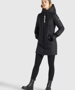 Khujo JERRY PRIME5 SALTNPEPPER - Abrigo De Invierno - Schwarz-weiß Aop, Mujer -Tienda de ventas KHUJO 7174537bcec74be39a8051a987a5350a