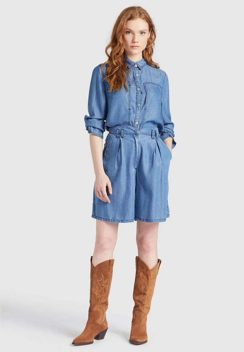 Khujo ESAIA - Camisa - Denim Blue, Mujer 5 Khujo ESAIA - Camisa - Denim Blue, Mujer - Imagen 5