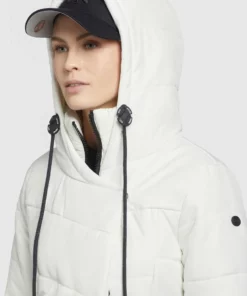 Khujo ELVA STRUCTURED - Abrigo De Invierno - Naturweiß, Mujer -Tienda de ventas KHUJO 71b8089937f24476b3732f6e2e232c01