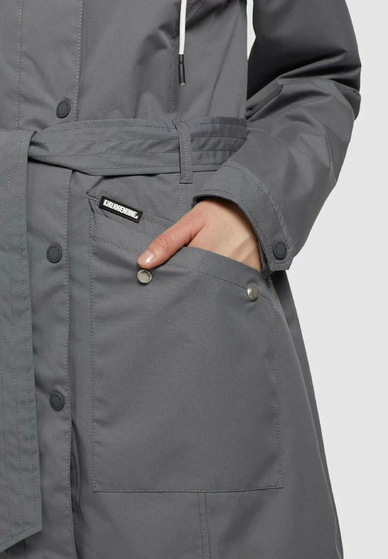 Khujo LAUREN - Gabardina - Graublau, Mujer 5 Khujo LAUREN - Gabardina - Graublau, Mujer - Imagen 5