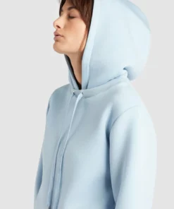 Khujo KANEETA - Jersey Con Capucha - Light Blue, Mujer -Tienda de ventas KHUJO 729a460985ec44398c817f7da47e5016