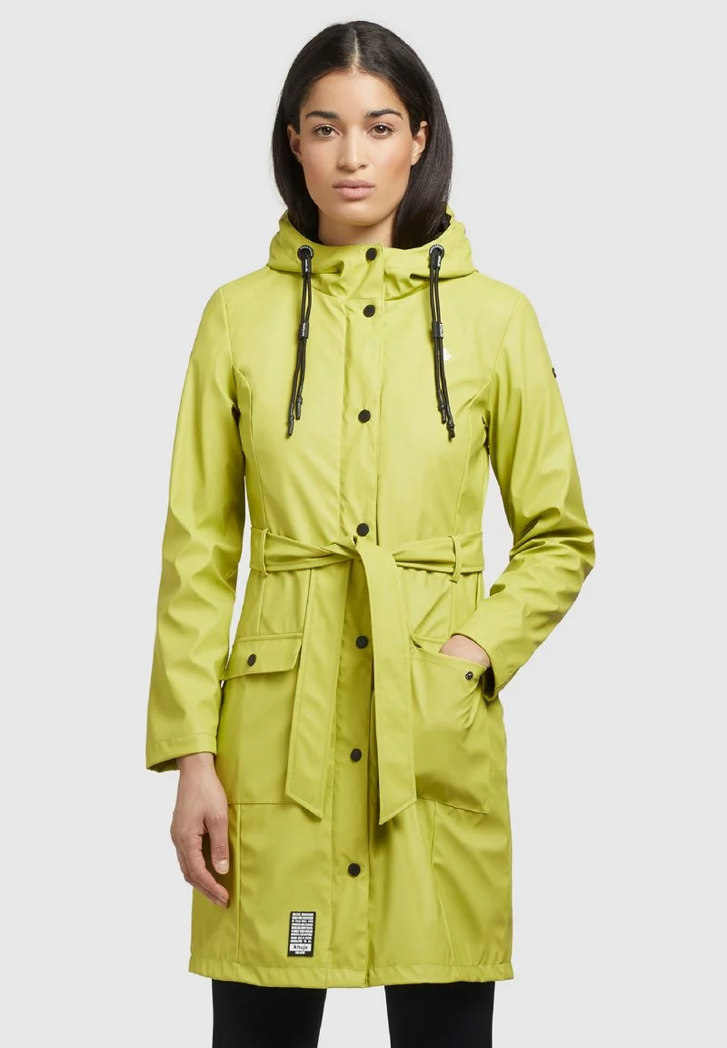 Khujo GLENNA - Impermeable - Giftgrün, Mujer 1 Khujo GLENNA - Impermeable - Giftgrün, Mujer