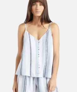 Khujo NESRIN - Top - Blue, Mujer