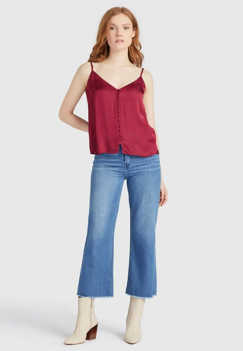 Khujo SUGAR - Blusa - Red, Mujer 4 Khujo SUGAR - Blusa - Red, Mujer - Imagen 4