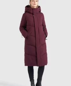 Khujo TORINO - Abrigo De Invierno - Weinrot, Mujer -Tienda de ventas KHUJO 74ead762d2894d3c86bd6d3a2a4a773d