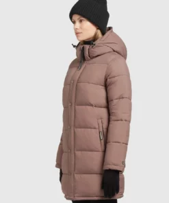 Khujo WENCKE MATT - Abrigo De Invierno - Altrosa, Mujer -Tienda de ventas KHUJO 759d6acbcaf14589914756f9103b8978