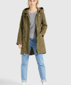 Khujo NEPHELE - Parka - Khaki, Mujer -Tienda de ventas KHUJO 76146661e58e4f9b90ce2cc956f722ed