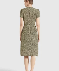 Khujo PORGY - Vestido Informal - Schwarz-gelb Geblümt, Mujer -Tienda de ventas KHUJO 766f370019e9419598c6ba835e114dd1