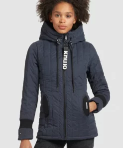 Khujo TWEETY PRIME5 PEACHED - Chaqueta De Entretiempo - Dunkelblau, Mujer