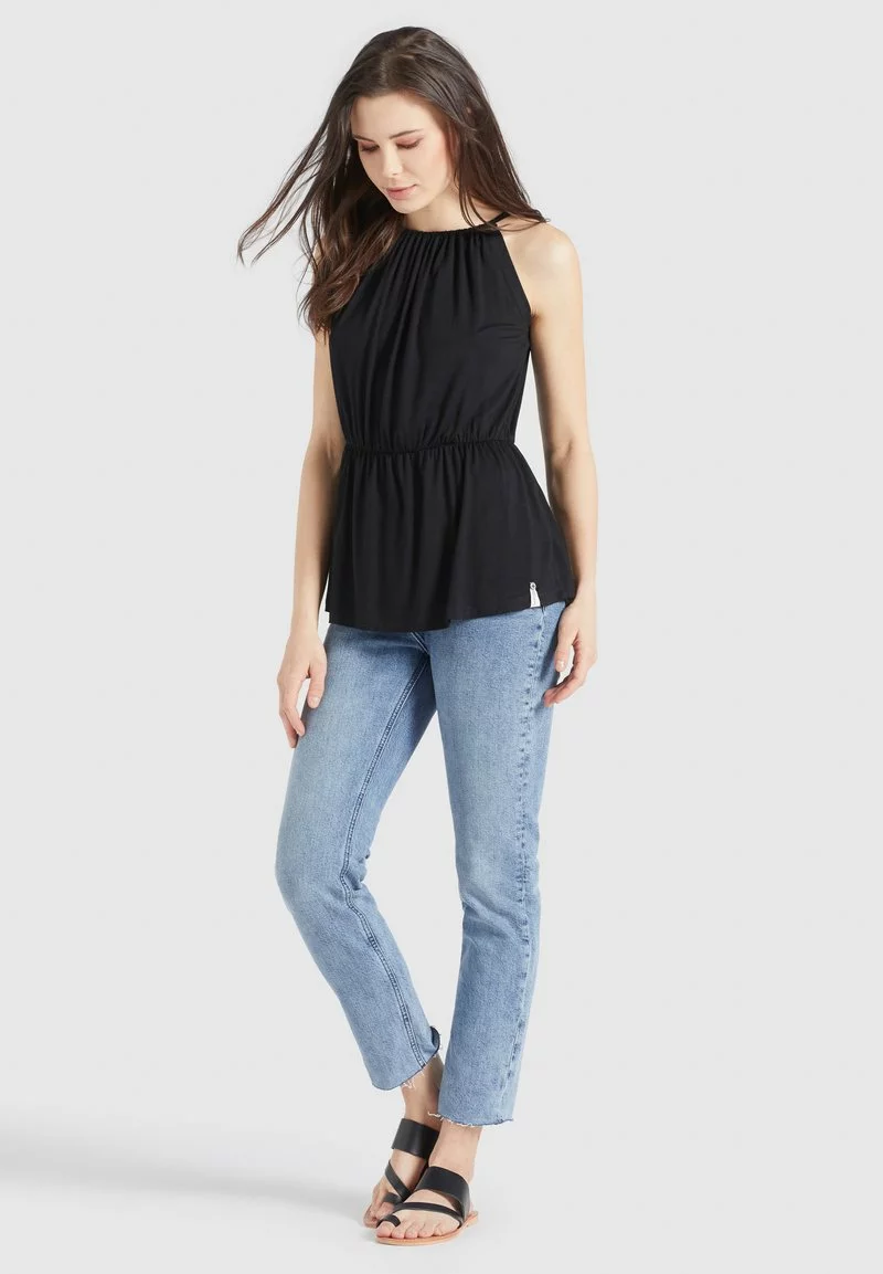 Khujo VALDA - Top - Schwarz, Mujer 2 Khujo VALDA - Top - Schwarz, Mujer - Imagen 2