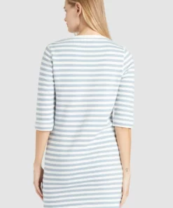 Khujo ROYA - Vestido De Punto - Light Blue, Mujer -Tienda de ventas KHUJO 793110de48514f3091bc3ecf38ef6135