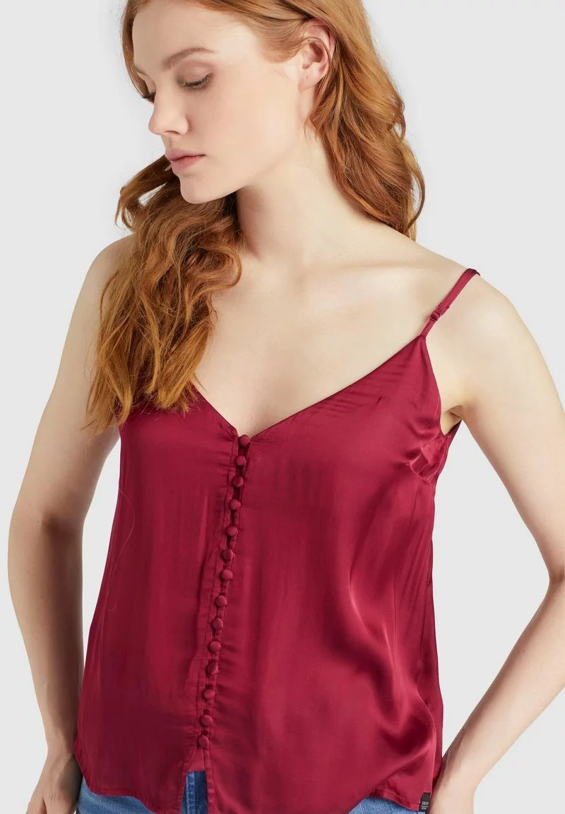 Khujo SUGAR - Blusa - Red, Mujer 6 Khujo SUGAR - Blusa - Red, Mujer - Imagen 6