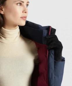 Khujo BACHA MATT - Chaqueta De Invierno - Dunkelblau, Mujer -Tienda de ventas KHUJO 7a197f82c52345c9b9d7a33920149019