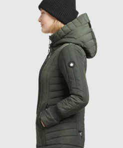 Khujo TWEETY PRIME5 LIGHT - Chaqueta De Entretiempo - Dunkelgrün, Mujer -Tienda de ventas KHUJO 7a5698ca7e3544e3ad06b27f98e3f860