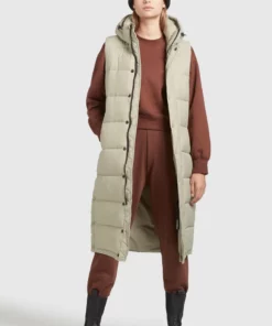 Khujo MAGNETA MATT - Chaleco - Blassgrün, Mujer -Tienda de ventas KHUJO 7af127543f784f4086fd86f6d6cd81a7