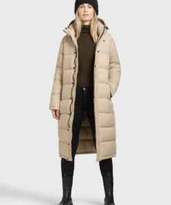 Khujo CORINNA MATT - Abrigo Corto - Beige, Mujer