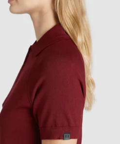 Khujo PANNA - Vestido De Punto - Dunkelrot, Mujer -Tienda de ventas KHUJO 7b29730160c0439a9caec124eafdfd9e