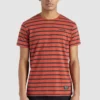 Khujo SAER - Camiseta Estampada - Orange, Hombre