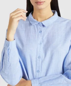 Khujo SAHAR - Camisa - Blau, Mujer -Tienda de ventas KHUJO 7c5f073f354346b5a1c1fe73c30a2063