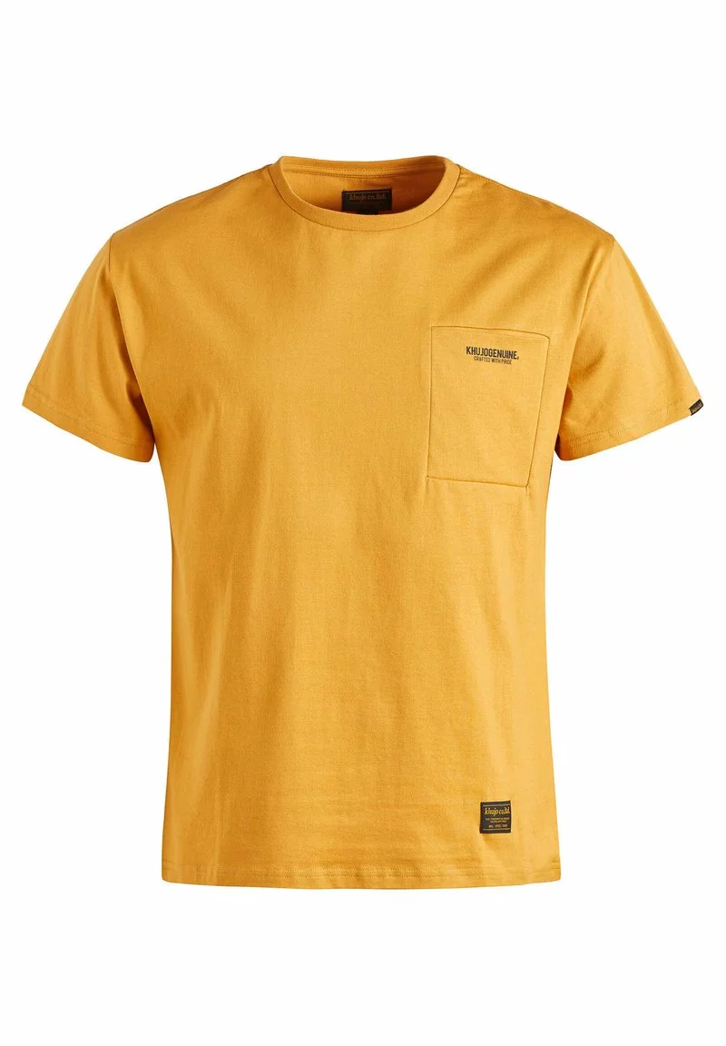 Khujo HERMAN - Camiseta Estampada - Dark Ochre, Hombre 7 Khujo HERMAN - Camiseta Estampada - Dark Ochre, Hombre - Imagen 7
