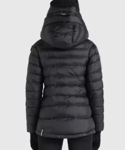 Khujo SANTA SHINE - Chaqueta De Invierno - Schwarz, Mujer -Tienda de ventas KHUJO 7e38dfcf79f349f781d0174e6fe6dfc9