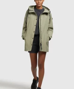 Khujo JELLE - Parka - Graugrün, Mujer -Tienda de ventas KHUJO 7e8b3027c04f4a529858cc33f70820ac