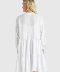 Khujo CREPES - Vestido Informal - Weiß, Mujer -Tienda de ventas KHUJO 7e93d63ac7b642dfaf93f7130c3b033c