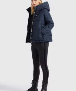 Khujo ESILA - Chaqueta De Invierno - Dunkelblau, Mujer -Tienda de ventas KHUJO 7ea52173950f434f9f70e463d388a186