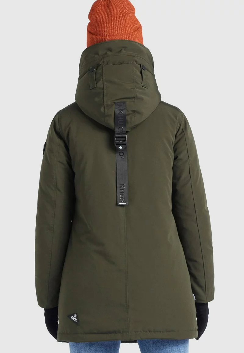 Khujo KANDA - Abrigo De Invierno - Dunkeloliv, Mujer 3 Khujo KANDA - Abrigo De Invierno - Dunkeloliv, Mujer - Imagen 3