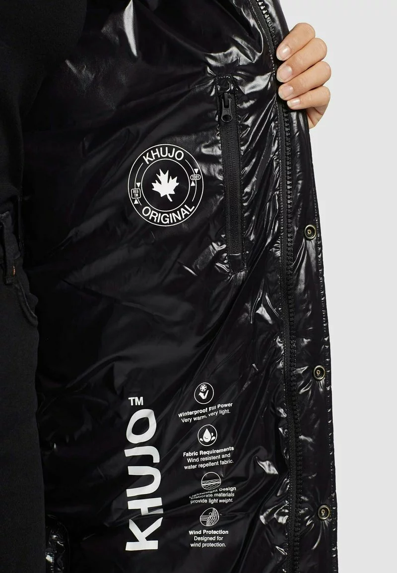 Khujo CORINNA SHINY - Abrigo De Invierno - Schwarz, Mujer 6 Khujo CORINNA SHINY - Abrigo De Invierno - Schwarz, Mujer - Imagen 6