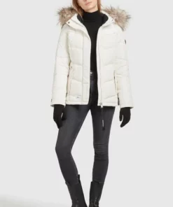 Khujo WINSEN - Chaqueta De Invierno - Naturweiß, Mujer -Tienda de ventas KHUJO 7ec1a02c03f94f3db504f964a3cf4961