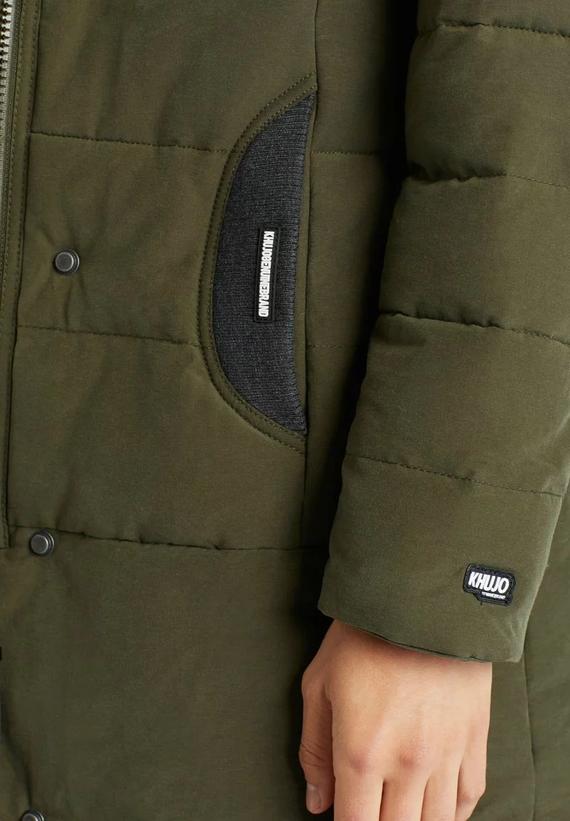 Khujo SHERMA2 - Abrigo De Invierno - Oliv, Mujer 8 Khujo SHERMA2 - Abrigo De Invierno - Oliv, Mujer - Imagen 8