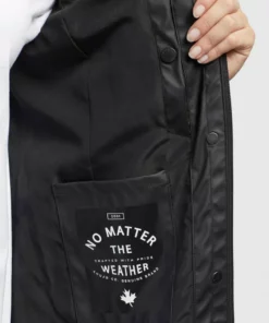 Khujo GLENNA - Impermeable - Schwarz, Mujer -Tienda de ventas KHUJO 803a96a8f7b046969bbe3e065840b18b