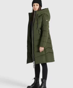 Khujo AYLEENA2 - Abrigo De Invierno - Dunkeloliv, Mujer -Tienda de ventas KHUJO 80eaee76ccb14f089e78c02430904e0c
