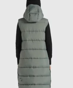 Khujo MAGNETA MATT - Chaleco - Graugrün, Mujer 9 Khujo MAGNETA MATT - Chaleco - Graugrün, Mujer -Tienda de ventas KHUJO 81305d16641b44e0b050702475d531f3