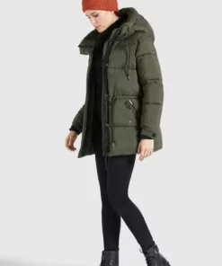 Khujo LEVIANI - Abrigo De Invierno - Oliv, Mujer -Tienda de ventas KHUJO 826980295cc341edba6018a61338e340
