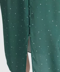 Khujo VALERIYA - Vestido Informal - Green, Mujer -Tienda de ventas KHUJO 829b13dd70004f3189bae3ffb60230e3