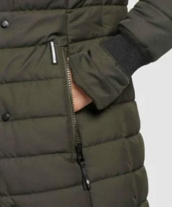 Khujo CONSTANZE STRUCTURED - Abrigo De Invierno - Dunkeloliv, Mujer -Tienda de ventas KHUJO 830383d986af493bb12ecd5811bb027a