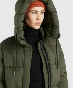 Khujo LEVIANI - Abrigo De Invierno - Oliv, Mujer -Tienda de ventas KHUJO 830a34b89f5e4d3ab3e86ce3fae12325