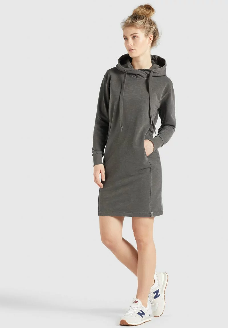 Khujo HALOUMA - Vestido Informal - Grau Gewaschen, Mujer 7 Khujo HALOUMA - Vestido Informal - Grau Gewaschen, Mujer - Imagen 7