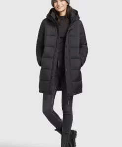 Khujo WENCKE MATT - Abrigo De Invierno - Schwarz, Mujer -Tienda de ventas KHUJO 8368381ad1644c048def3e07d70f76fe