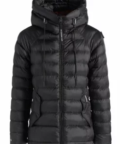 Khujo SANTA SHINE - Chaqueta De Invierno - Schwarz, Mujer -Tienda de ventas KHUJO 8413bc32e6f74fa4adc960eb9fe3e7fd