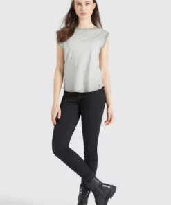 Khujo VIRGO - Top - Grau, Mujer -Tienda de ventas KHUJO 84692664b6eb4d6295ead022e1dacd50