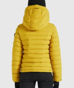 Khujo LOVINA MATT - Chaqueta De Entretiempo - Gelb, Mujer -Tienda de ventas KHUJO 84be50d5a1934943a8f7b8d90ad8a6fe