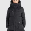 Khujo SELANIE - Chaqueta De Invierno - Schwarz, Mujer