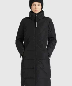 Khujo NETTE - Abrigo De Invierno - Schwarz, Mujer